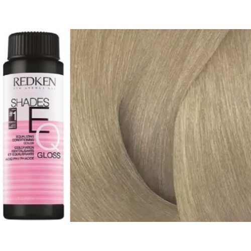 Краска-блеск без аммиака для тонирования и ухода - Redken Shades Eq Gloss 08NА - Светлый блондин натуральный пепельный